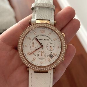 Michael Kors leather watch